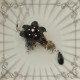 Hoshibako Works Dark Night Lily Crystal Brooch and Necklaces(Pre-Made/Full Payment Without Shipping)